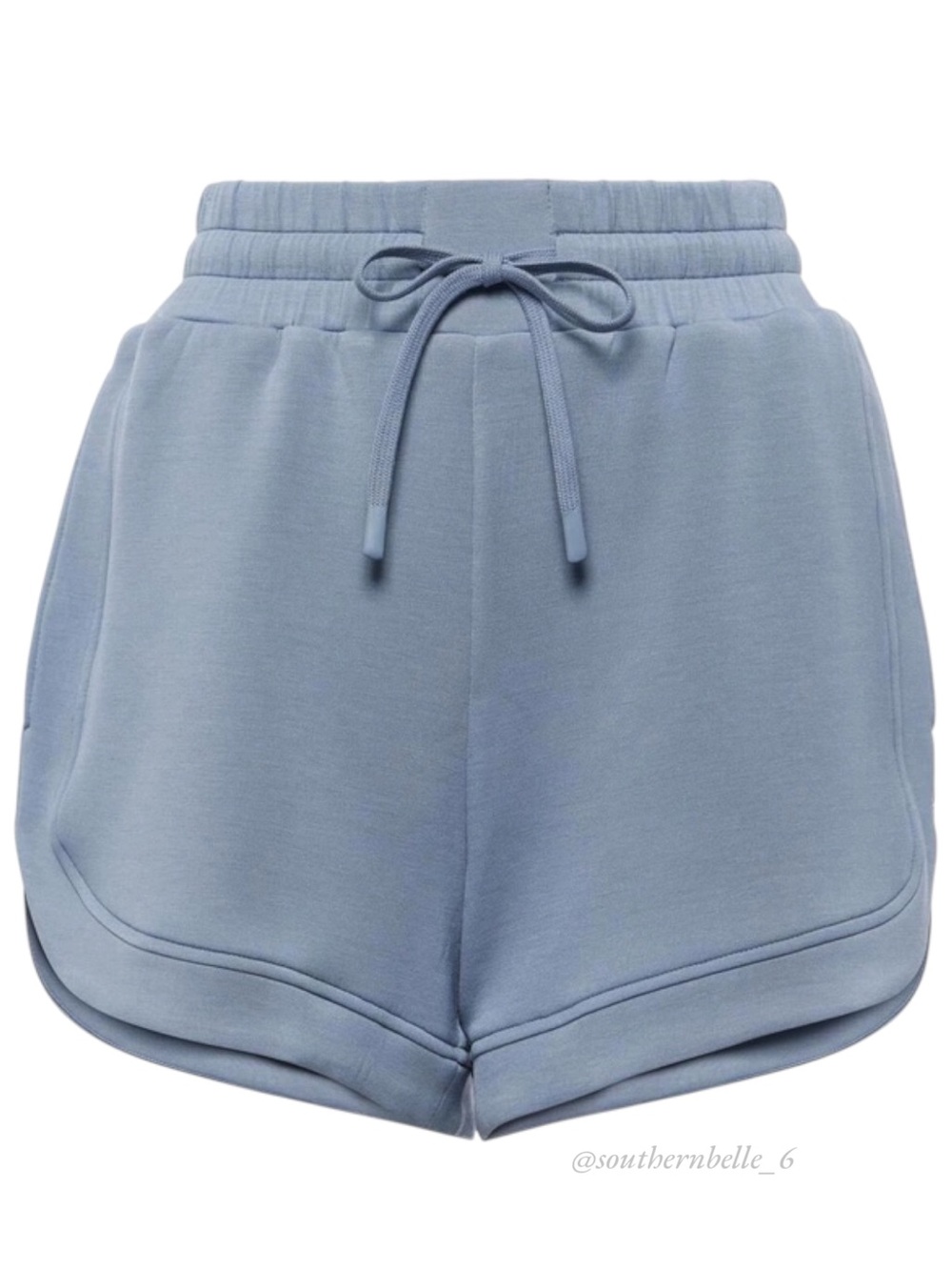 Varley Light Blue Athletic Shorts